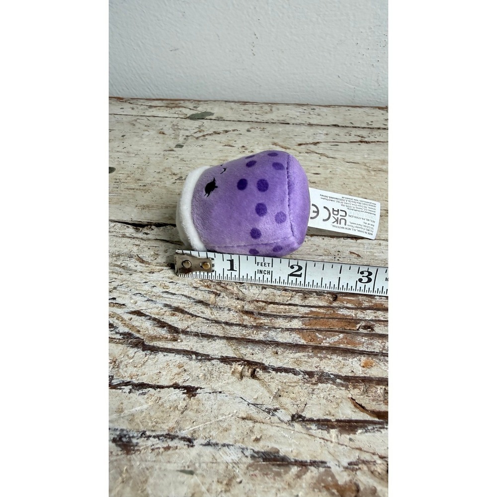 Squishville Squishmallows 2in Purple Boba Tea Mini Plush Jakarria Drink - Picture 5 of 5
